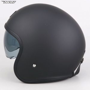 Casque jet Nox Next noir mat