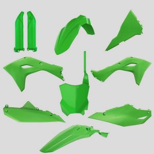 Kit plastiques Kawasaki KX 450 (depuis 2024) Polisport vert