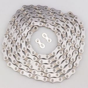 Chaîne vélo 12 vitesses 138 maillons Shimano SLX CN-M7100 grise