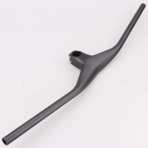 Cintre carbone v&eacute;lo VTT avec potence int&eacute;gr&eacute;e 720x70 mm Sterna