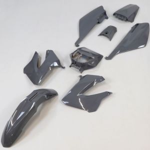 Kit carénages Derbi Senda, Gilera SMT, RCR (2000 - 2010) Fifty gris nardo