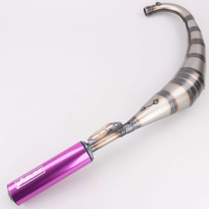 Pot d'&eacute;chappement AM6 Minarelli, Derbi Yasuni R2 silencieux violet