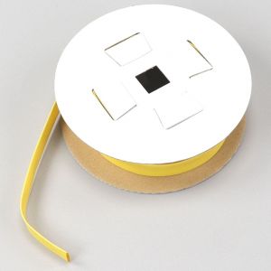 Gaine thermo-r&eacute;tractable &Oslash;9.5-4.8 mm WKK jaune (5 m&egrave;tres)