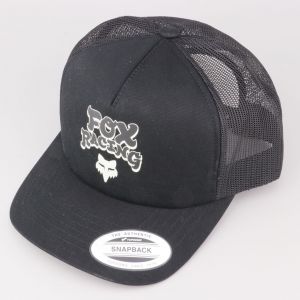 Casquette Fox Racing Mesh Trucker noire
