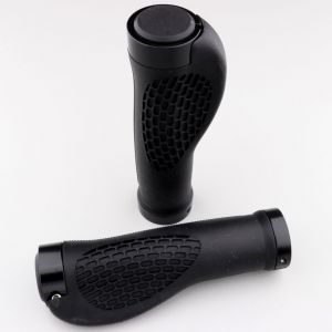 Poignées vélo ergonomiques Lock-On noires 120 mm