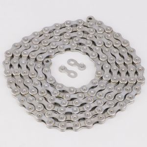 Cha&icirc;ne v&eacute;lo E-Bike 10 vitesses 136 maillons Contec ED.10+ grise