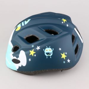 Casque v&eacute;lo enfant Polisport Spaceship bleu et blanc