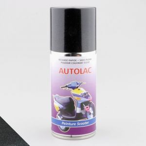 Peinture Autolac MBK noir pailleté 2 150ml