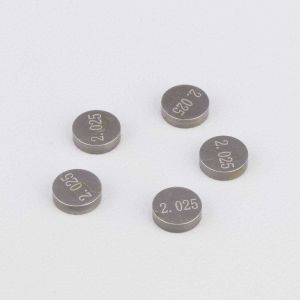 Pastilles de soupapes calibrées Ø7.48 mm 2.025 mm Honda CRF 250, Yamaha YZF-R1, R6... ProX (lot de 5)
