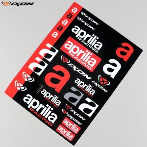 Stickers Aprilia Racing 29x21.5 cm Ixon (planche)