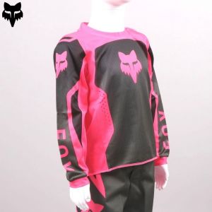 Maillot enfant Fox Racing 180 Shield rose