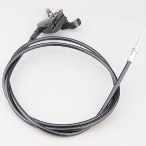 C&acirc;ble d'embrayage avec manette de microbineuse Pubert MB 25H, MB 31H, MB 33R pour moteur Honda GX25, GX31