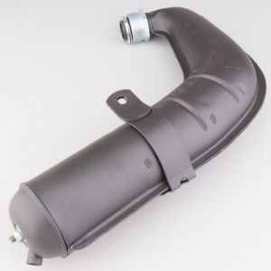 Pot d'échappement Motobécane moteur AV7 noir mat