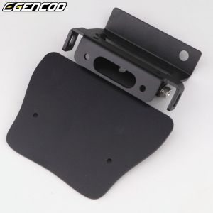 Bavette support de plaque Fantic XE, XM, Sherco SM-R 50... Gencod noire