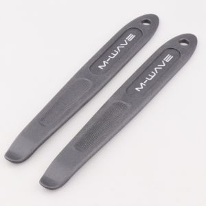 D&eacute;montes pneu v&eacute;lo en plastique M-Wave noirs (lot de 2)