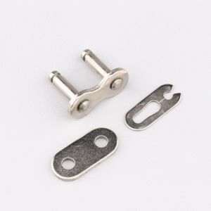 Attache rapide de cha&icirc;ne 420 renforc&eacute;e KMC grise