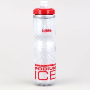 Bidon isotherme Camelbak Podium Ice gris et rouge 620ml