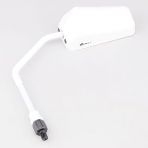 Rétroviseur réversible Replay F1 blanc (filetage Ø8 mm)