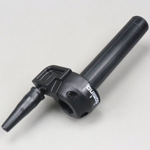 Poignée de gaz Derbi Senda, Gilera SMT, Aprilia SX, MBK Magnum XR... Domino noire (sans revêtement)