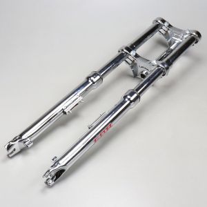 Fourche Peugeot 103 RCX, SPX 17'' EBR chrom&eacute;e