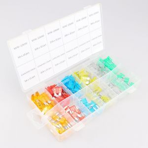 Fusibles plats standards avec mini-fusibles plats Bosma (lot de 150)