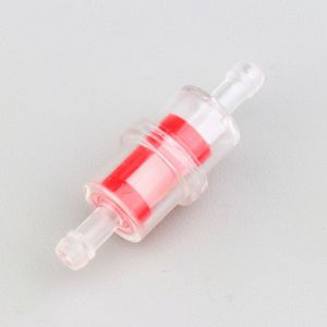 Filtre à essence Ø6 mm universel Chaft rouge