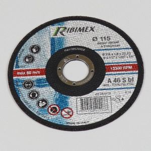Disque &agrave; tron&ccedil;onner l'inox &Oslash;115x1.6 mm Ribimex