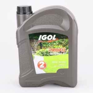 Huile moteur 2T Igol Profil Intense Motoculture semi-synth&egrave;se 2L