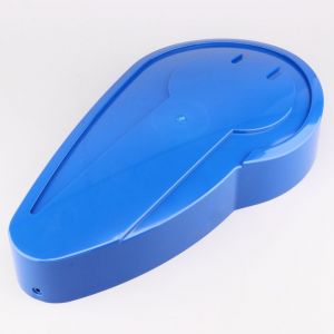 Capot de protection de courroie motobineuse Pubert Eco, Sterwins B60, Verts Loisirs P56BR... bleu (fixation c&ocirc;t&eacute;)