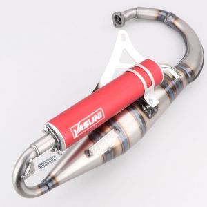 Pot d'&eacute;chappement Minarelli vertical MBK Booster, Yamaha Bw's... Yasuni R-PRO silencieux rouge