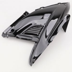 Car&eacute;nage lat&eacute;ral gauche sous selle MBK Nitro, Yamaha Aerox (avant 2013) TNT Tuning noir