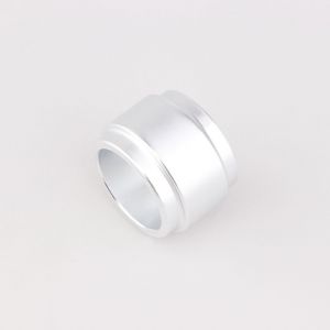 Entretoise de r&eacute;glage de train avant alu pour fus&eacute;e &Oslash;25 mm &eacute;paisseur 25 mm karting Righetti Ridolfi grise