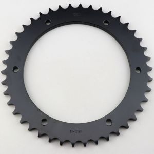 Couronne 42 dents acier 530 Triumph Daytona, Sprint 955, Speed Triple 1050... Afam noire