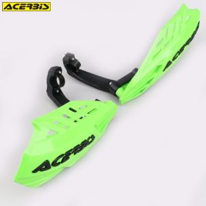 Protèges mains Acerbis Linear Vented verts et noirs