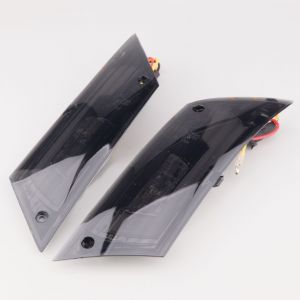 Clignotants arrière et feux arrière noirs à leds Piaggio Zip (depuis 2000) Power1 Evo-4