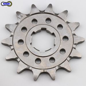 Pignon sortie de boîte 14 dents 520 Yamaha YZ 250 (1980 - 1998), Banshee, Raptor 350, Kawasaki KDX 200, KX 500... Afam SC (anti-