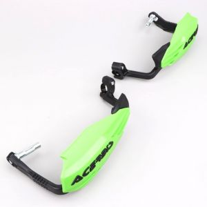 Prot&egrave;ges mains Acerbis Moto-X verts et noirs