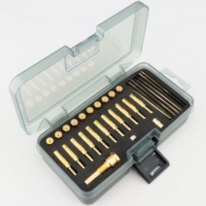 Gicleurs 105 &agrave; 130, gicleurs de ralenti, aiguilles et diffuseur 8 trous carburateur PWK, Keihin (kit de r&eacute;glage)
