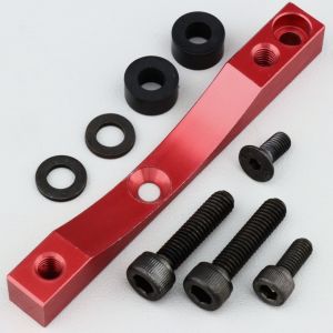 Adaptateur d'étrier de frein arrière Xtech trottinette Xiaomi M365 eWheel rouge