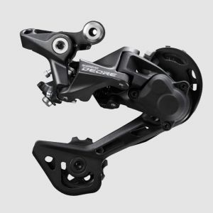 Dérailleur arrière vélo Shimano Deore RD-M5120-SGS 10/11 vitesses (chape longue)