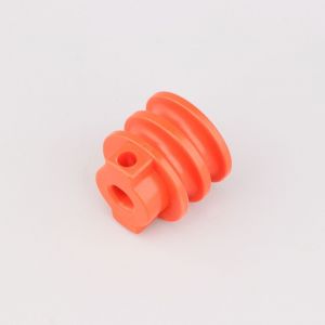 Poulie plastique de pompe &agrave; eau karting Righetti Ridolfi rouge