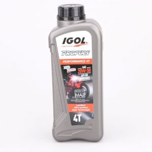 Huile moteur 4T 20W50 Igol Propuls Performance 100% synth&egrave;se 1L