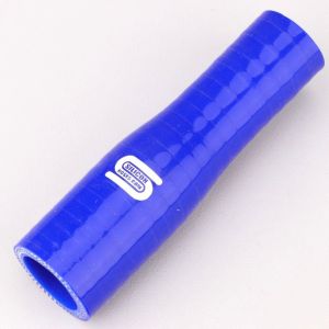 Réducteur silicone droit Ø22 à 16 mm Silicon Hoses bleu