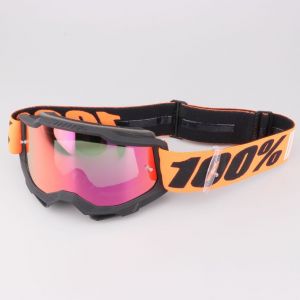 Masque 100% Accuri 2 Ferran noir et orange écran iridium violet