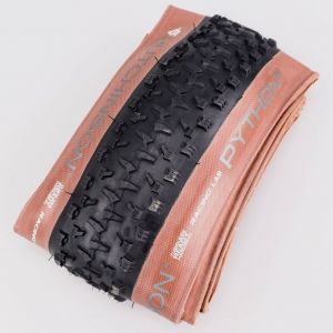 Pneu vélo 29x2.40 (57-622) Hutchinson Python 3 Racing Lab TLR flancs marron à tringles souples