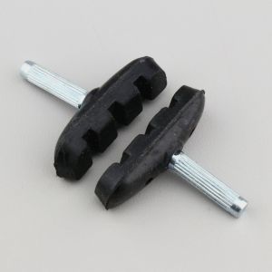 Patins de frein v&eacute;lo V-Brake, Cantilever sym&eacute;triques 50 mm Lampa (sans filetages)