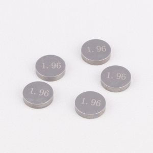 Pastilles de soupapes calibrées Ø8.90 mm 1.96 mm KTM EXC-F 250, 350, 450, Husqvarna FE... ProX (lot de 5)