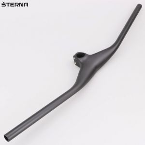 Cintre carbone v&eacute;lo VTT avec potence int&eacute;gr&eacute;e 720x60 mm Sterna