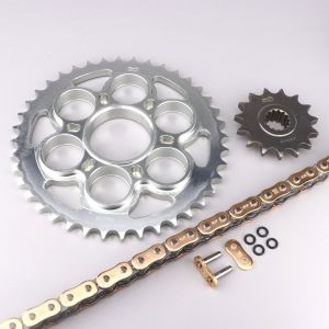 Kit chaîne hyper renforcé à joints toriques 15x40x108 Ducati Multistrada 1200 (2010 - 2017) Afam or