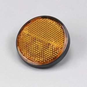 Catadioptre rond Ø60 mm orange (à visser) Peugeot Tweet...
